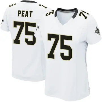 Women's Nike Andrus Peat Black New Orleans Saints Game Jersey