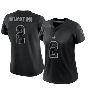 Women's Nike Jameis Winston Black New Orleans Saints Game Jersey