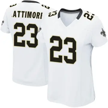 Men's Nike Marshon Lattimore White New Orleans Saints Color Rush Legend  Player Jersey