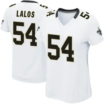 Women's Nike Niko Lalos Black New Orleans Saints Team Game Jersey