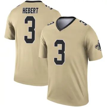 Nike Saints 3 Bobby Hebert Olive Camo Salute To Service Limited Jersey