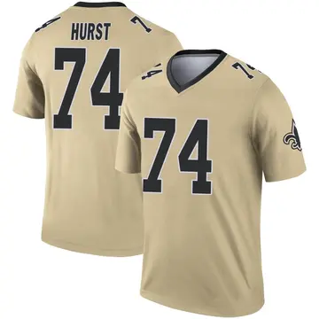 Women's Nike James Hurst Black New Orleans Saints Game Jersey