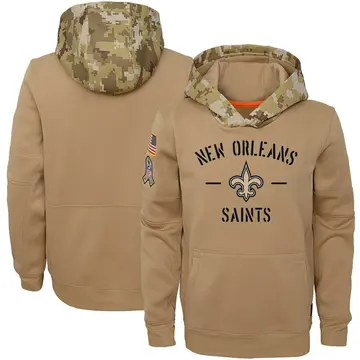 nike men's new orleans saints salute to service ko hoodie