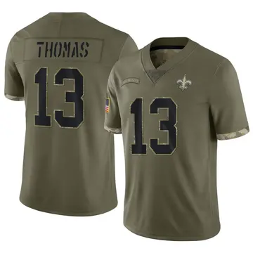 2018 ELITE COVERAGE MICHAEL THOMAS JERSEY NEW ORLEANS SAINTS #EC22