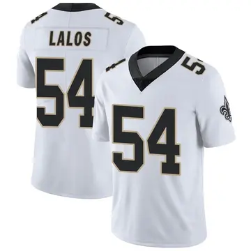 Women's Nike Niko Lalos Black New Orleans Saints Team Game Jersey